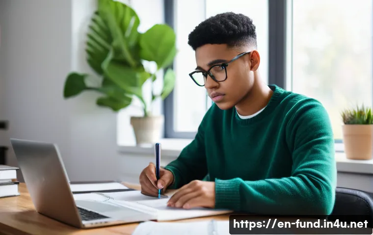 펀드투자상담사 시험 준비 도구 추천 - **Prompt:** A focused young adult, ethnically diverse, diligently studying in a modern, well-lit hom...